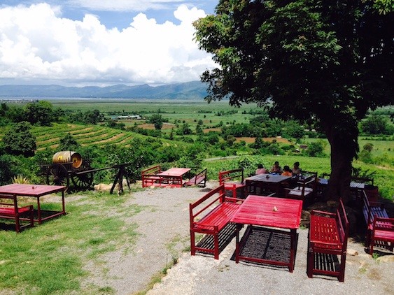 You can try Pinot Noir from Myanmar at Red Mountain Estate on Inle Lake.