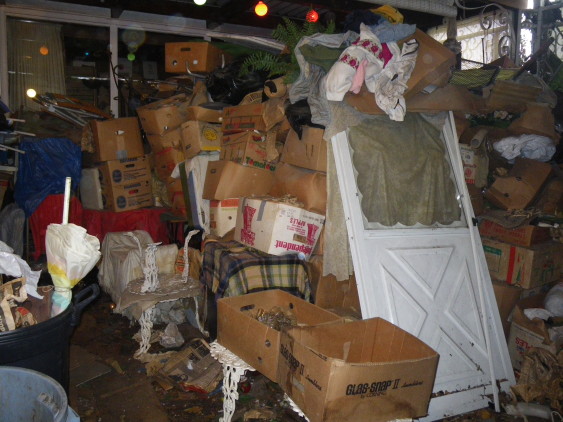 Does your wine taste like this hoarder's basement? Chances are it's TCA. Photo credit: Hoarding Woes.