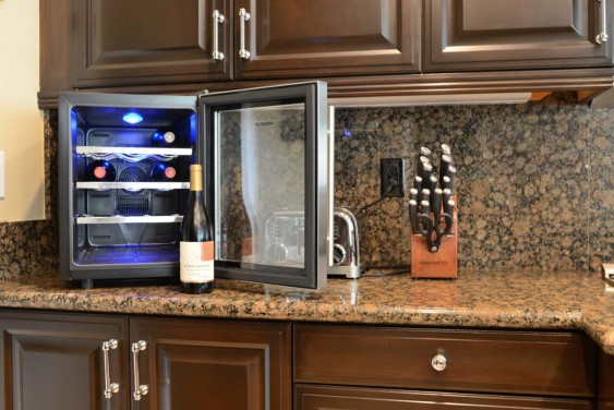Wine fridges come in all shapes and sizes, so you can find one that fits your needs.