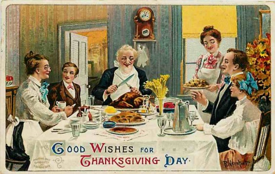 Make sure there's some wine on your Thanksgiving table this year. Image source: Moody's Collectibles.
